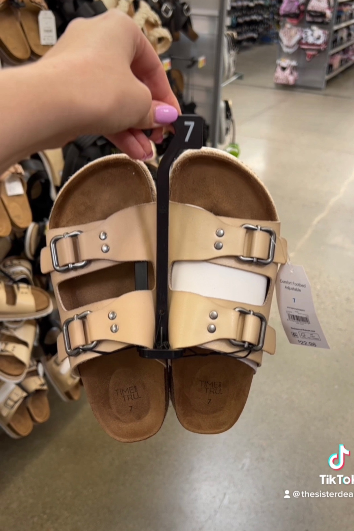 Walmart Birkenstock look alikes!! 

Birkenstock dupe 
Walmart sandals 

#LTKshoecrush #LTKunder50 #LTKSeasonal