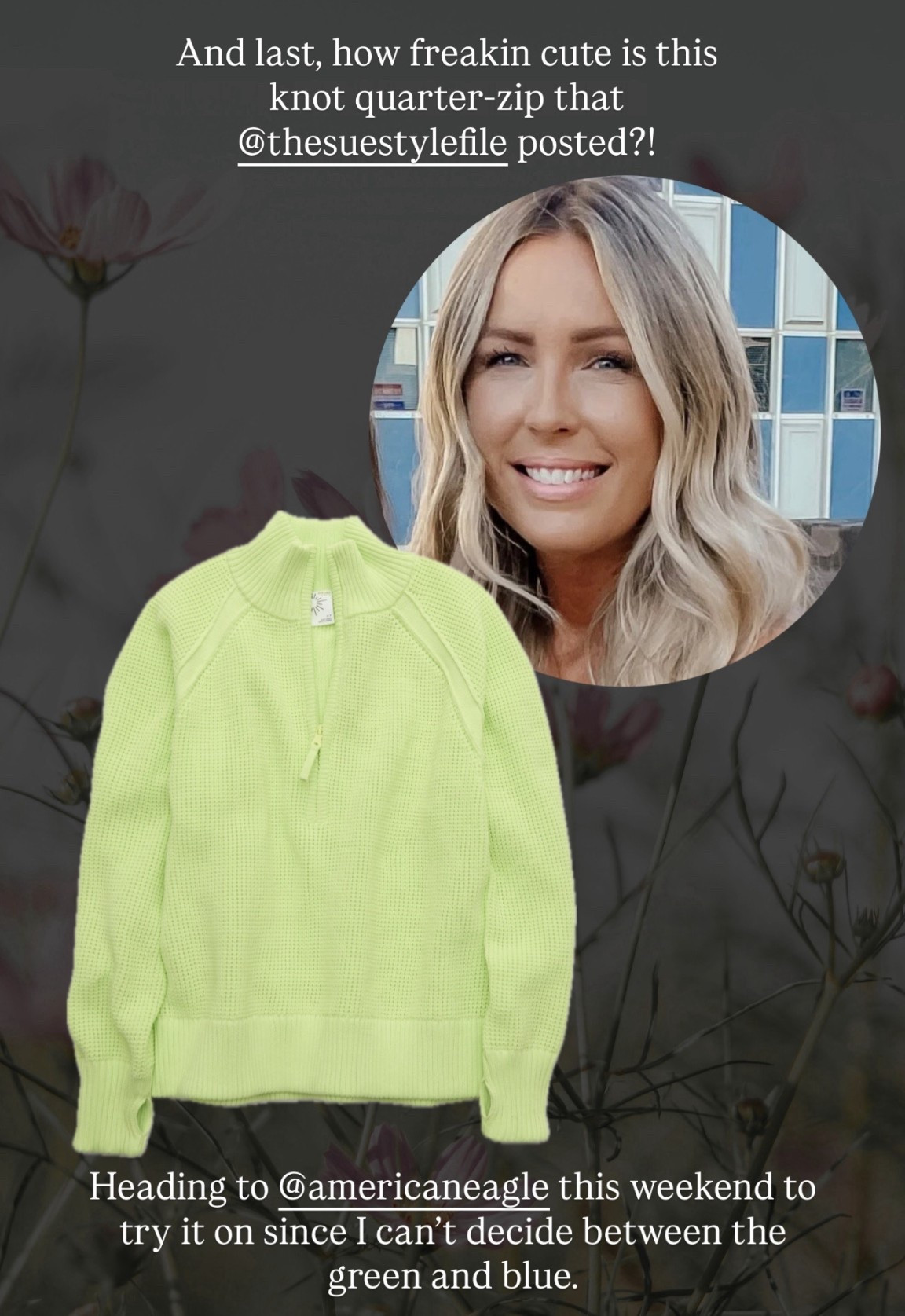 Truly an eye catching find @thesuestylefile 🍋‍🟩

#LTKxAerie #LTKdayinmylife #LTKootd