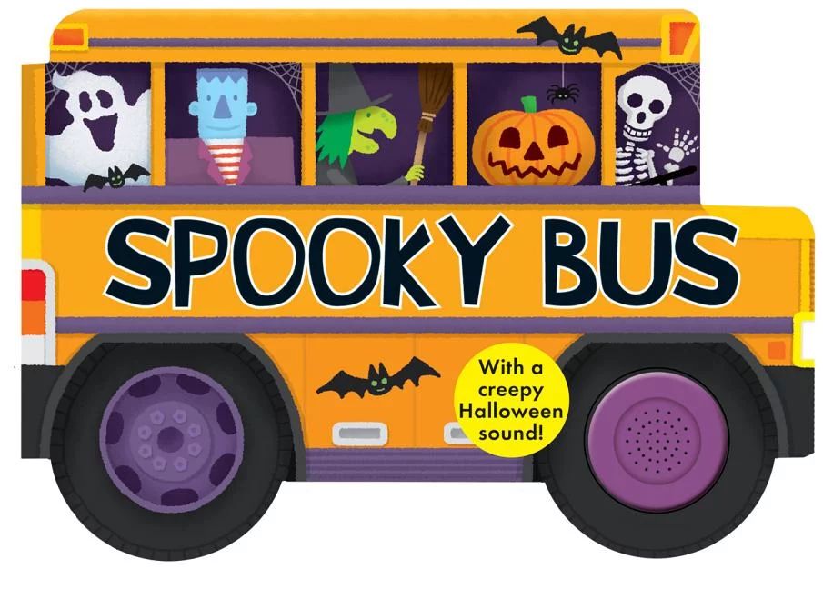 Shaped Board Books: Spooky Bus : With a Creepy Halloween Sound (Board book) | Walmart (US)