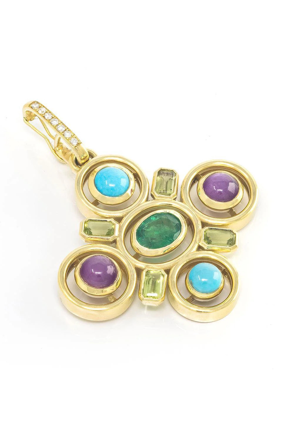 The Emerald Hydrangea Charm | JENNA BLAKE | Marissa Collections