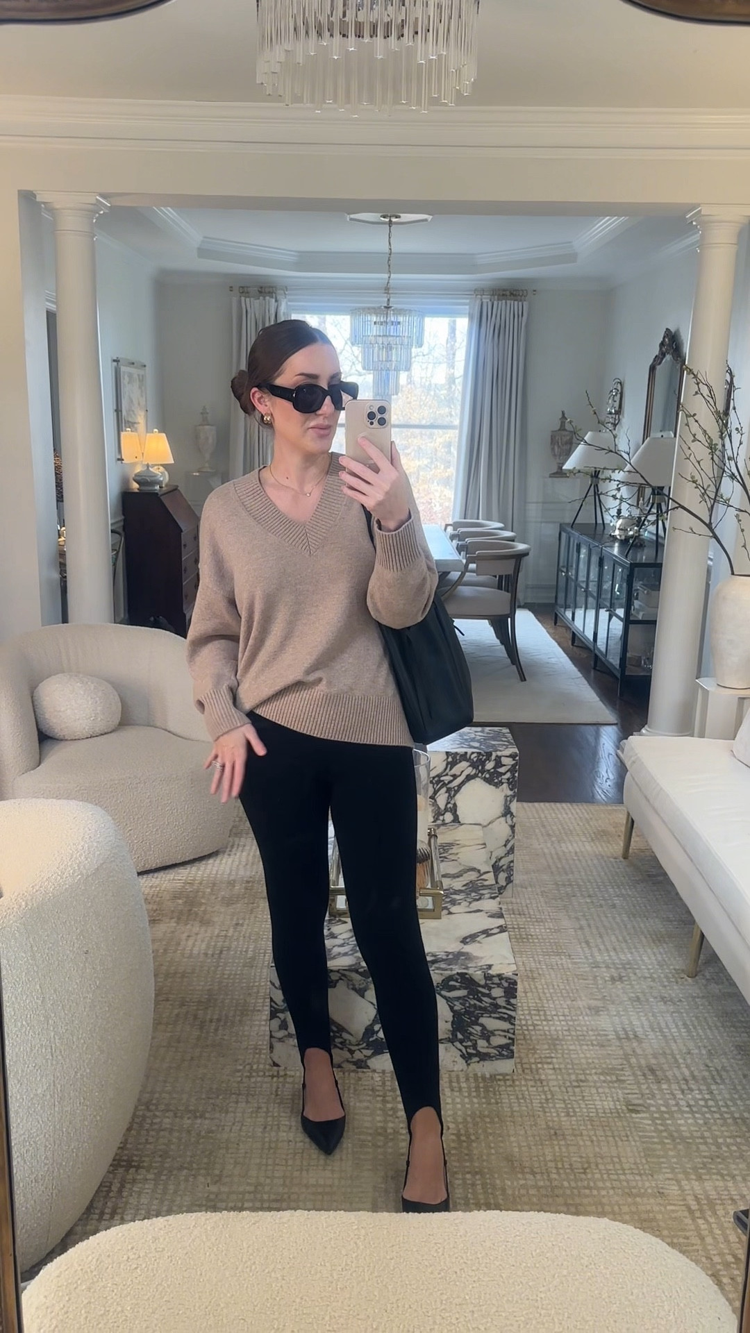 The perfect stirrup leggings 
Fit tts medium 

#LTKootd