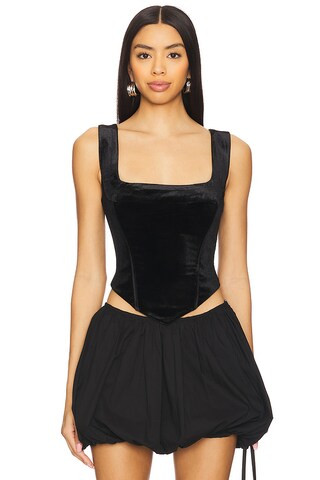 superdown Akila Bustier in Black from Revolve.com | Revolve Clothing (Global)