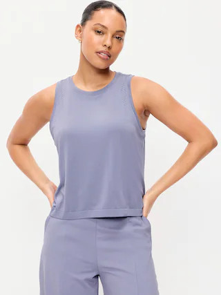 Fluid Seamless Loose Tank Top | Old Navy (US)