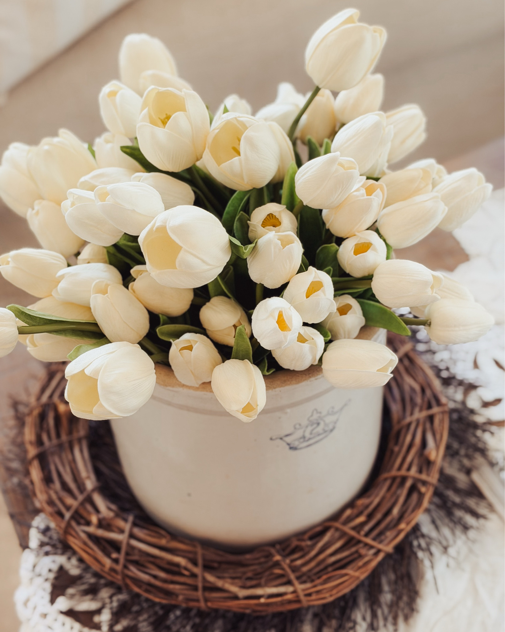 Wait, those tulips aren’t real?!


#LTKSeasonal #LTKHome