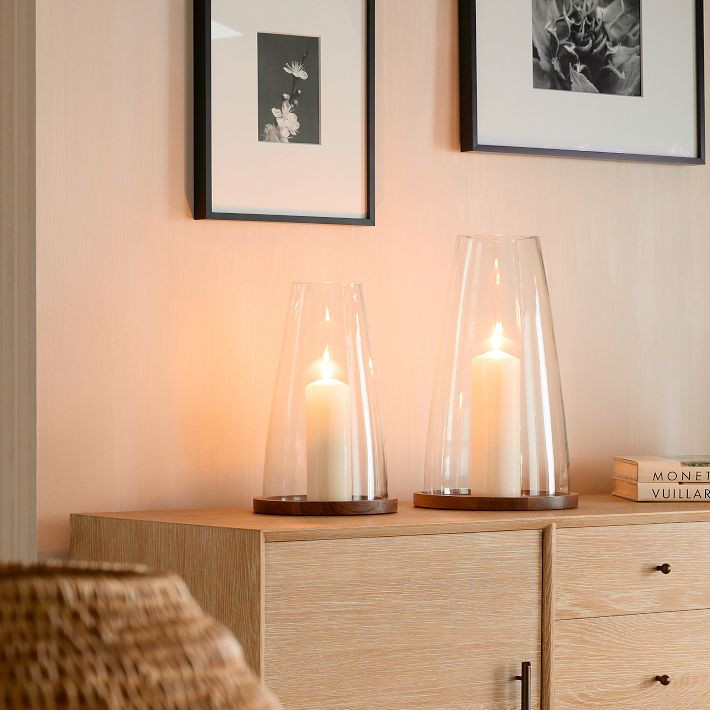 Pure Wood Candleholders | West Elm (US)