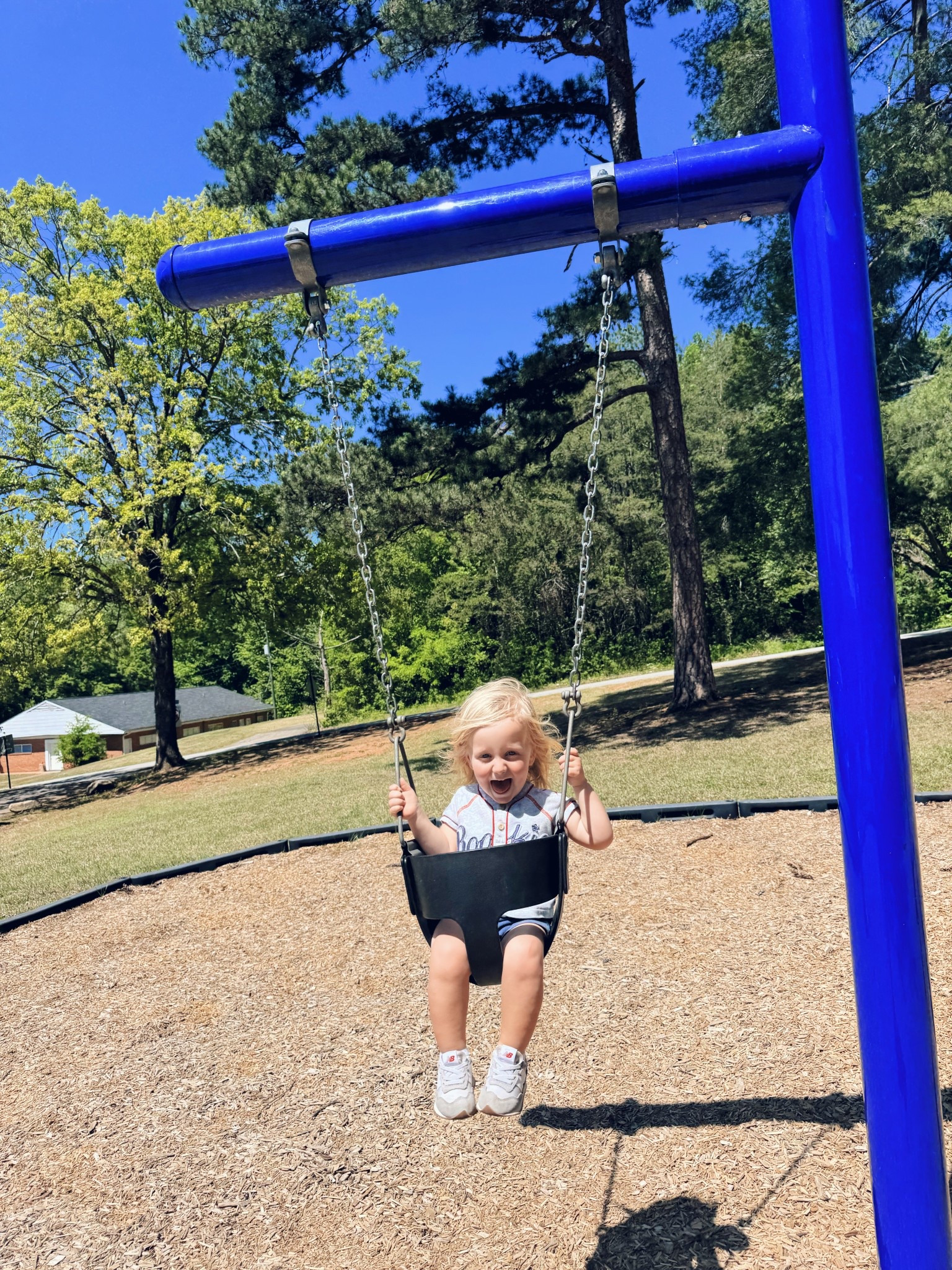 Sweetest time at the park 🛝🌳🌾 with @briannagracewarren and her babies 🫶🏽 after our weekly bible study 📖 group (& preschool 🍎 class for J)!! What a beautiful day!!! 🌞 