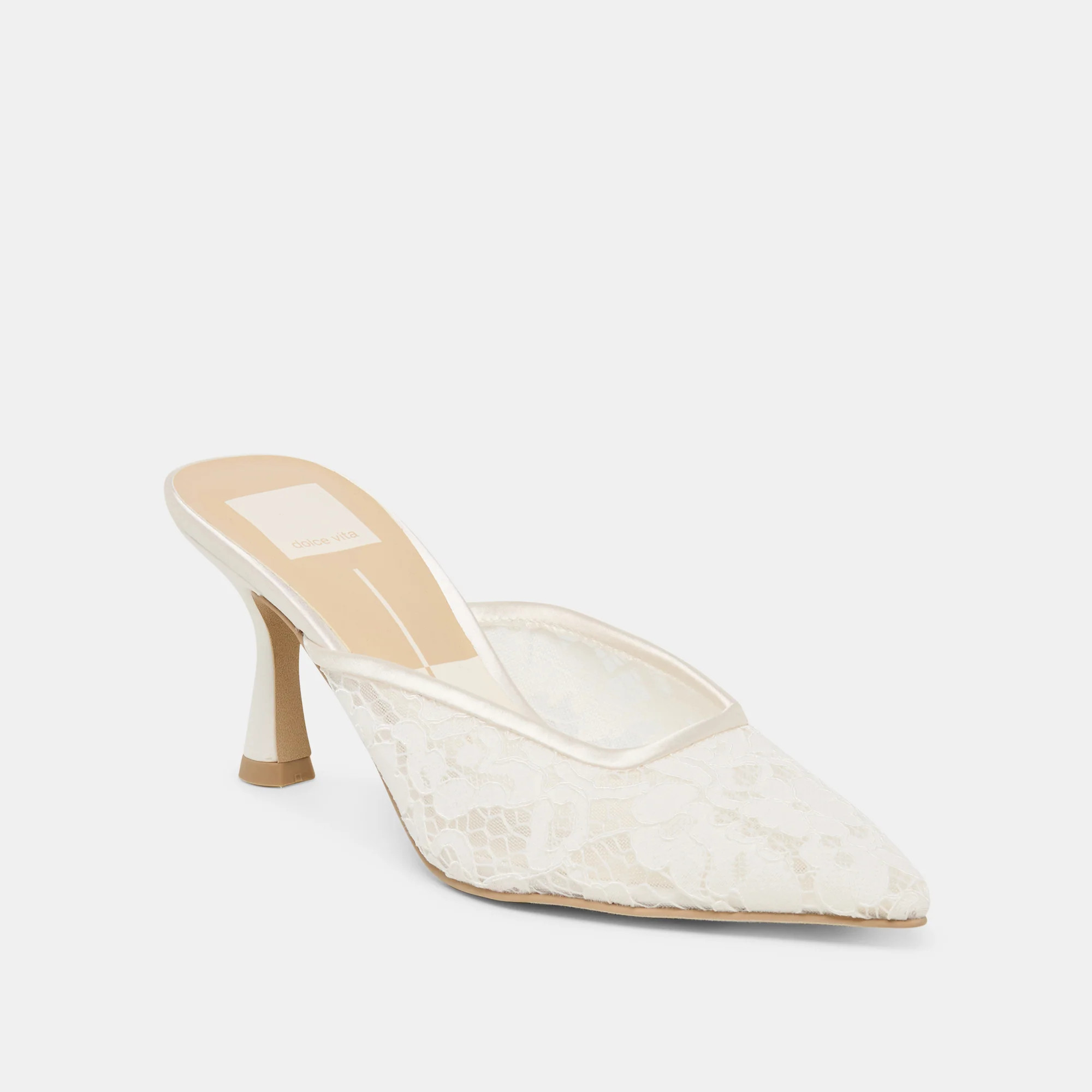Cleo High True White Lace Heels | Dolce Vita | DolceVita.com