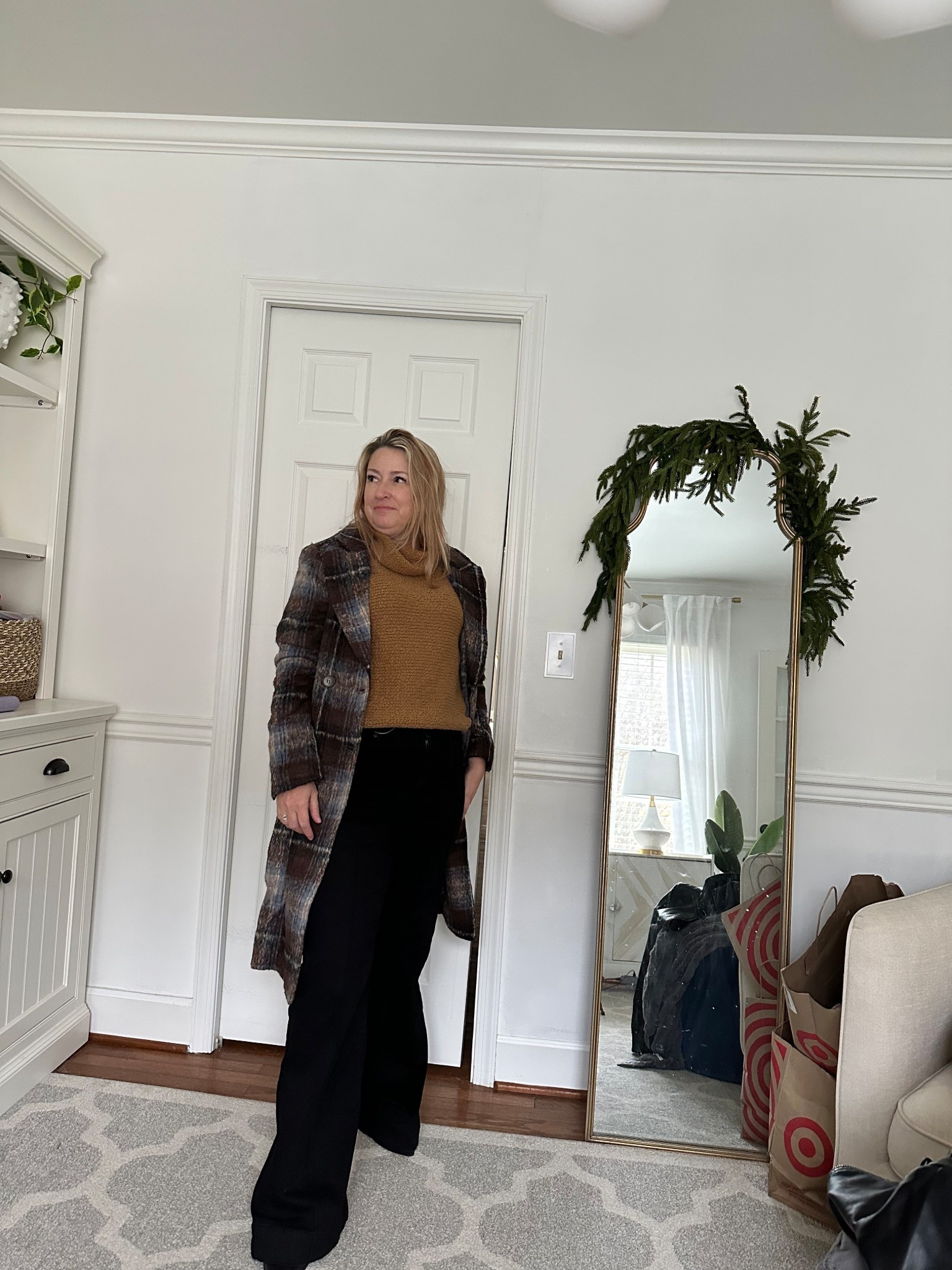 Tuesday Ootd
Rainy day style
Fall outfit
Long coat
Neutral style
Flare jeans

#LTKSeasonal #LTKPetite #LTKootd