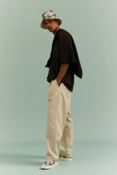 Relaxed Fit Cotton Chinos | H&M (US + CA)