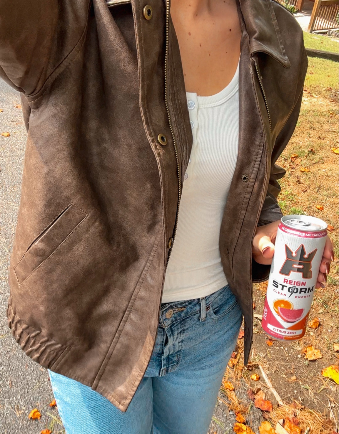 brown jacket 🍂🍁