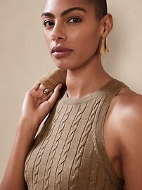 Merino Cable Tank | Banana Republic (CA)