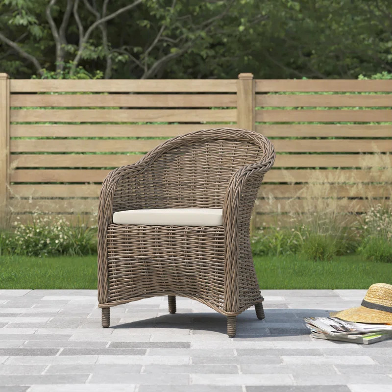 Nelda Patio Chair with Cushions | Wayfair North America
