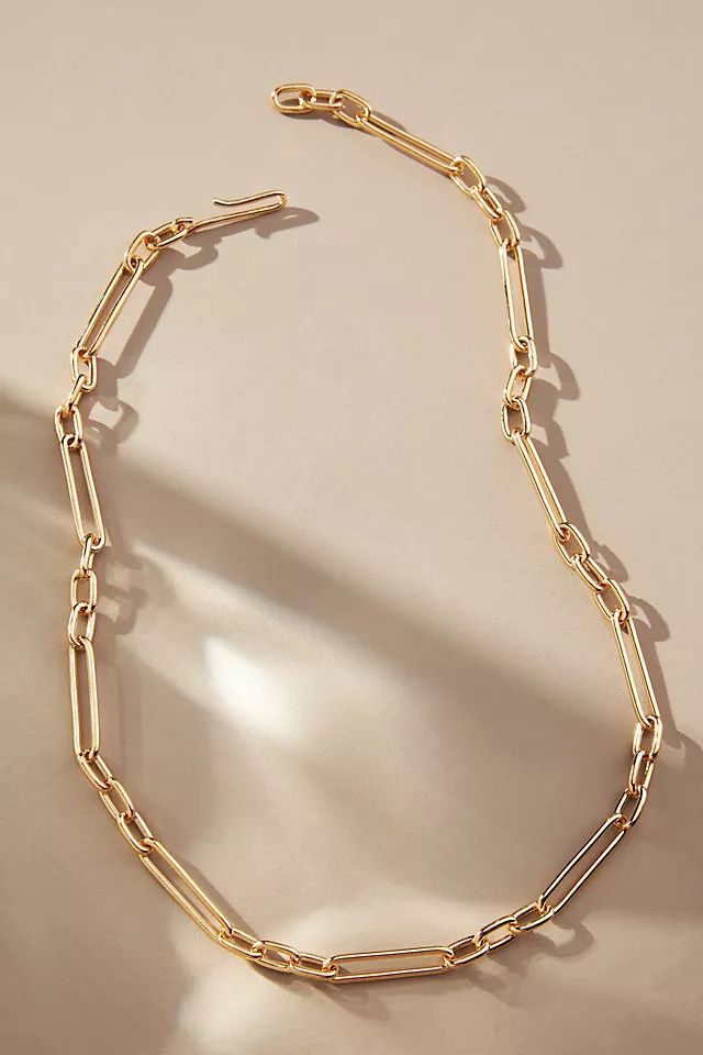 Linked Y-Chain Necklace | Anthropologie (US)