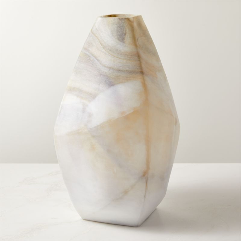 Gemma Modern Large Glass Vase | CB2 | CB2