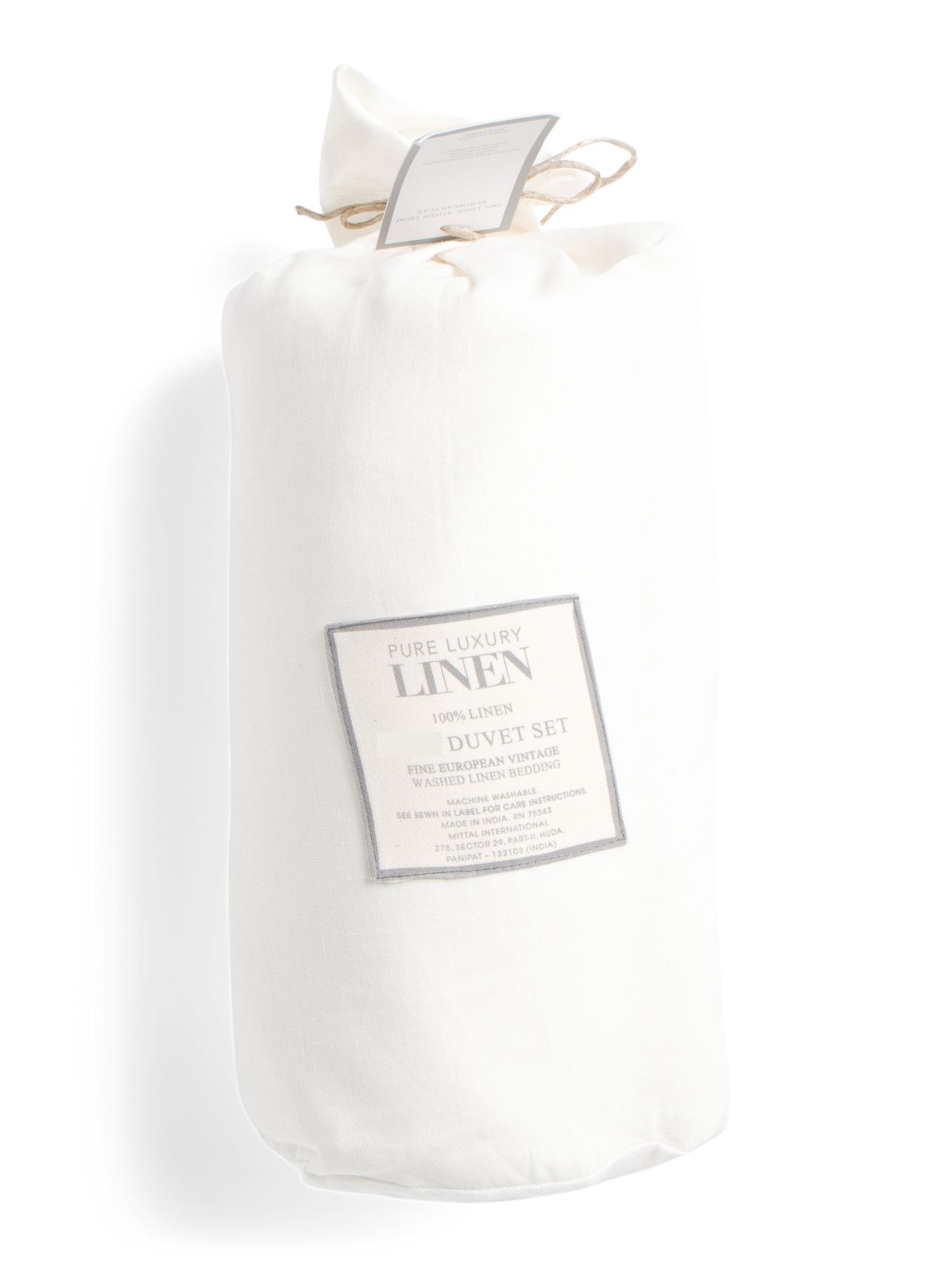 Linen Duvet Set | TJ Maxx