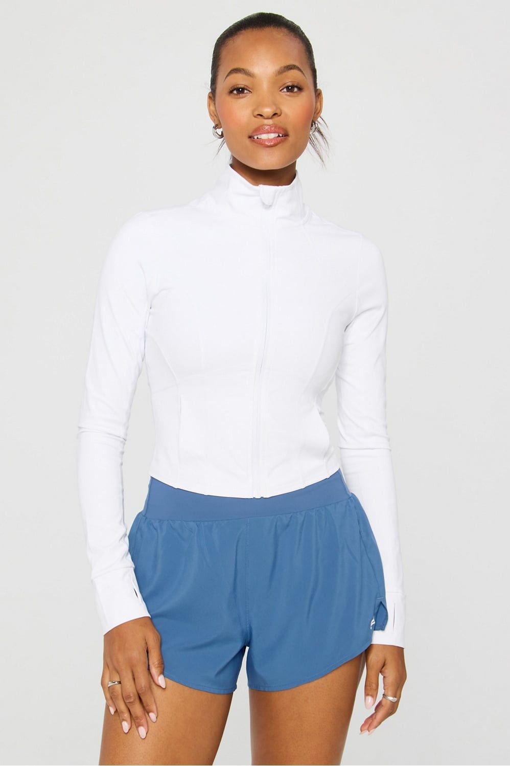 Perfect Storm Cropped Train Jacket | Fabletics