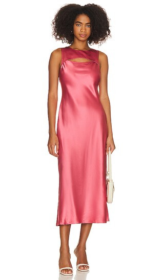 Aurem Dress in Dusty Bubblegum | Revolve Clothing (Global)