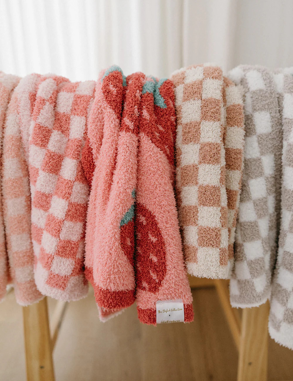 TSC x Madi Nelson: Strawberries Buttery Blanket | The Styled Collection