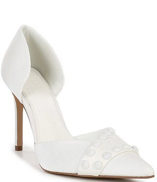 Gianni Bini x Caelynn Bell Charlotte Button Stud Pointed Toe Pumps | Dillard's | Dillard's