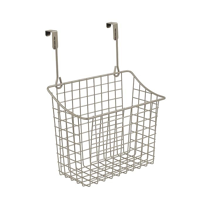 Spectrum Diversified Grid Storage Basket, Over The Cabinet, Steel Wire Sink Organization for Kitc... | Amazon (US)