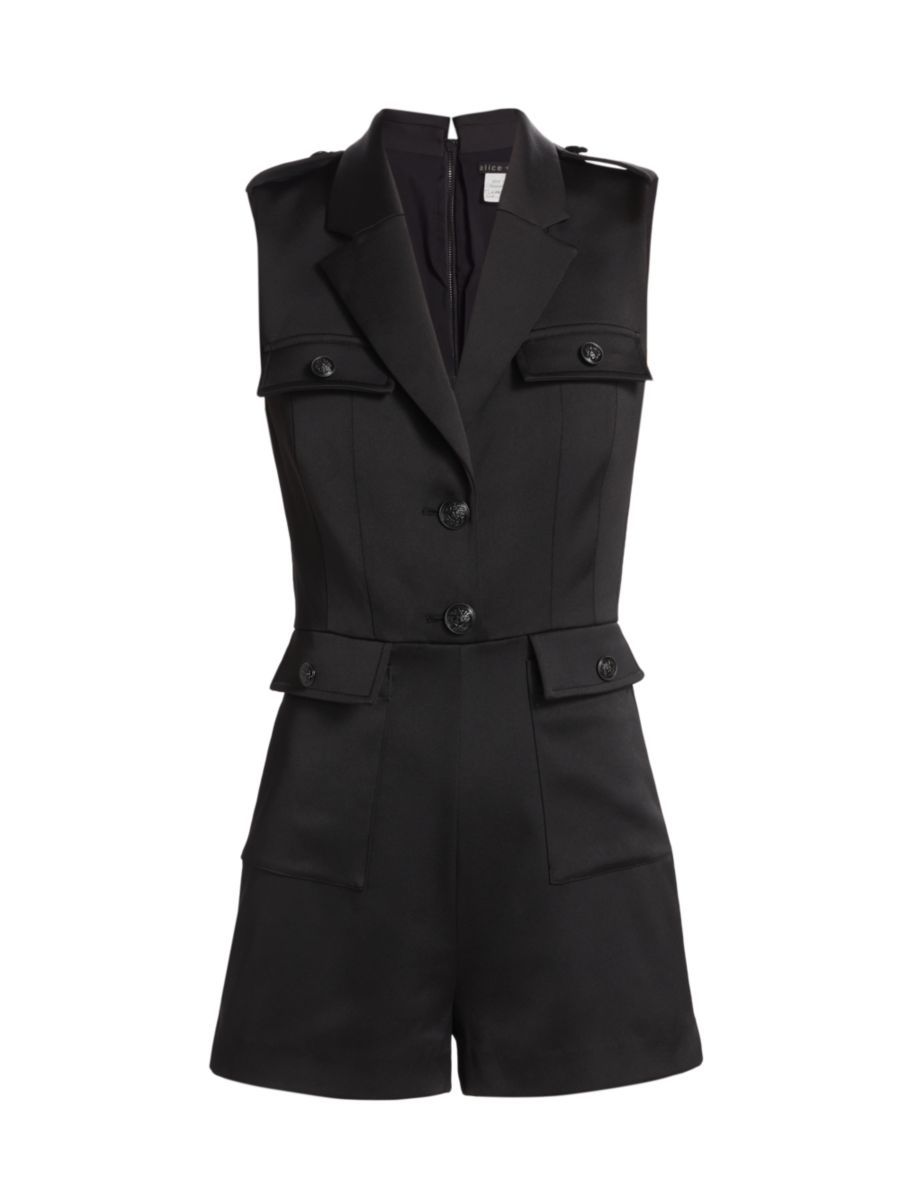 Phillis Utility Sleeveless Romper | Saks Fifth Avenue