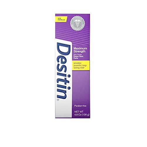 Desitin Maximum Strength Baby Diaper Rash Cream with 40% Zinc Oxide for Treatment, Relief & Preventi | Amazon (US)