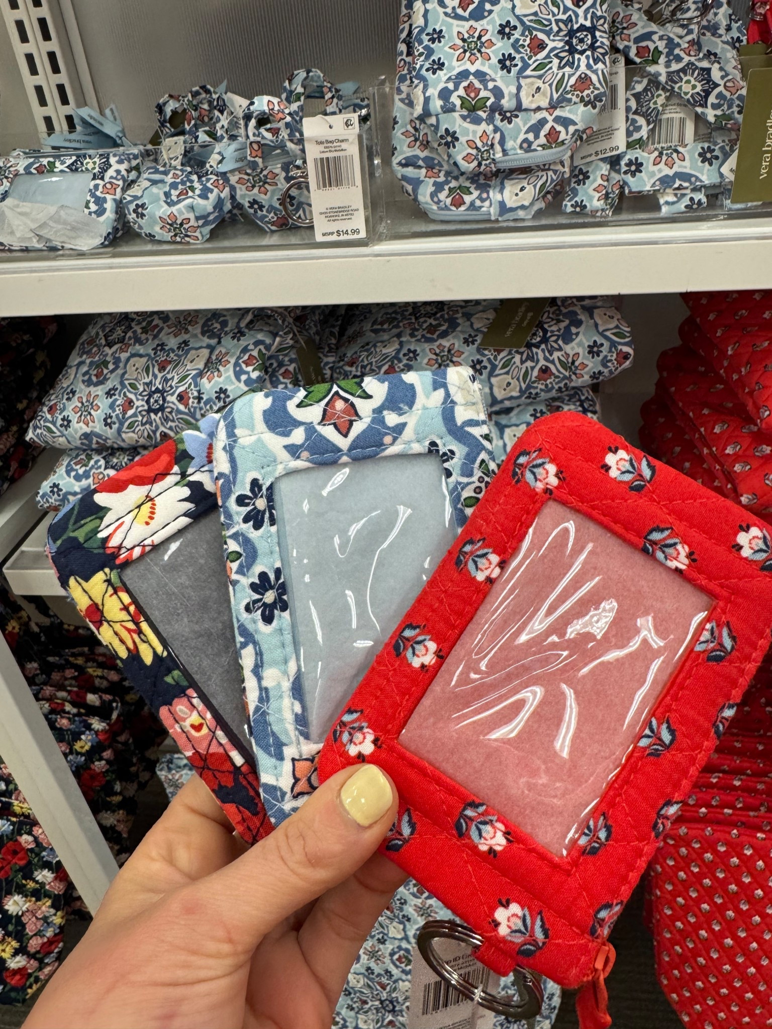 Vera Bradley at Target! Love these ID holder key chains ! 

#LTKmomlife #LTKdayinmylife #LTKTravel