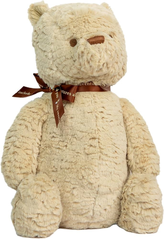 Disney Baby Classic Winnie the Pooh Stuffed Animal Plush Toy, 17.5 Inches | Amazon (US)