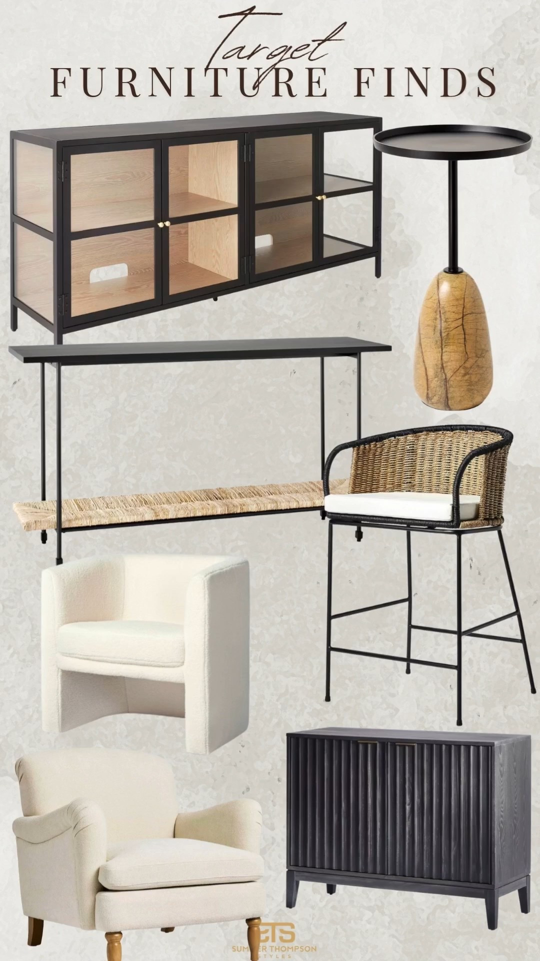 Furniture that is affordable and chic from Target! 

Trending best sellers furniture accent chair console bar stool home decor 

#LTKSeasonal #LTKHome