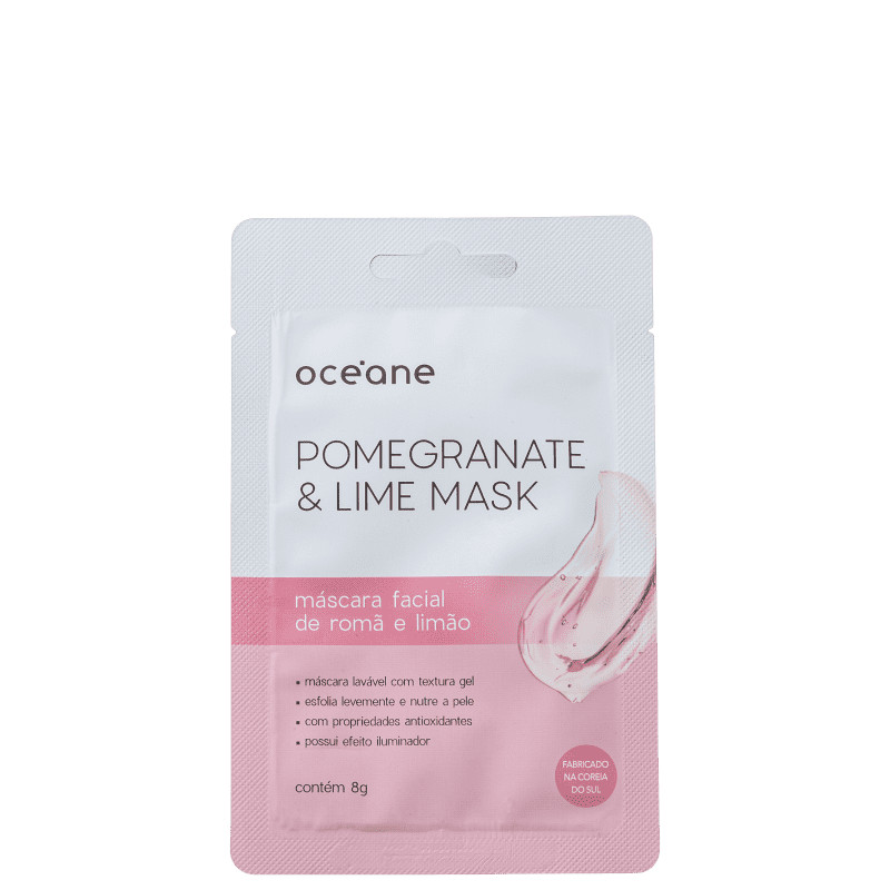 Máscara Facial Océane Pomegranate & Lime 8g | Beautybox (BR)