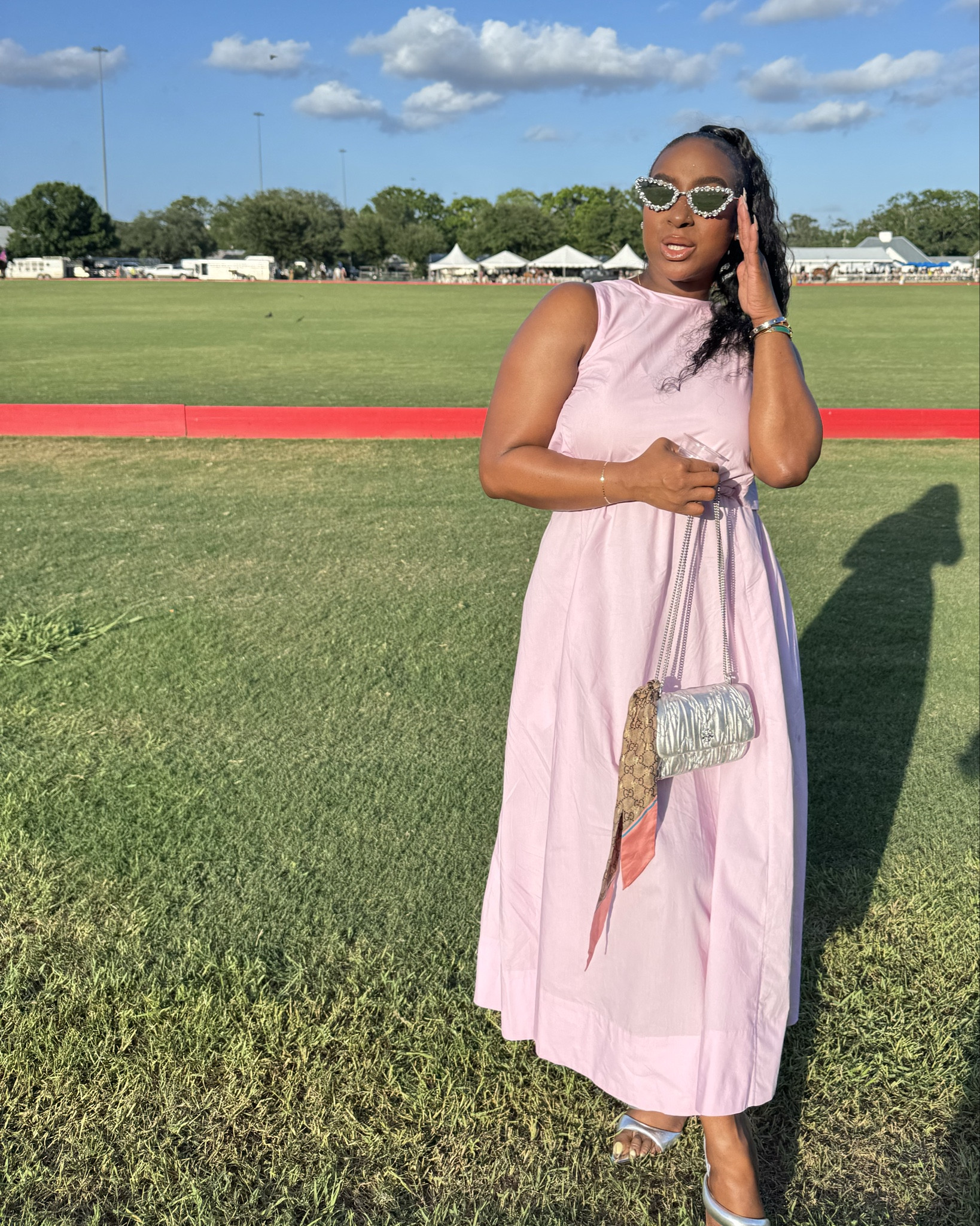 Houston Polo was def a blast! Last minute fit came together and my girl was def giving pretty woman for sure. 😍 I’ll tag her fit inspo too. 💜🤍🖤

#LTKStyleTip #LTKBeauty