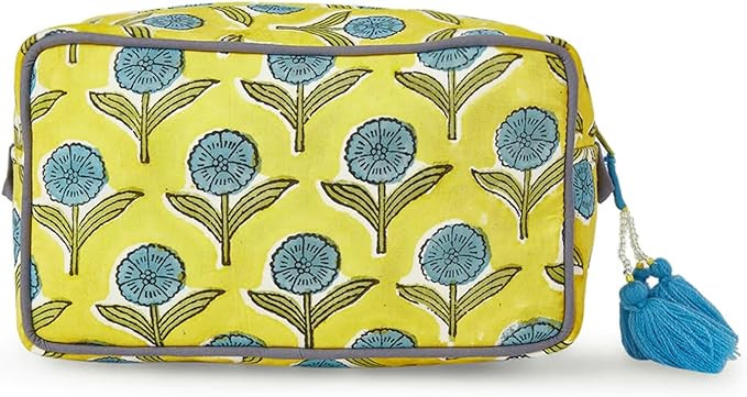 Travel Makeup Bag- Large Capacity Cosmetic Bags for Women - Water Resistance Lining Portable Pouc... | Amazon (US)