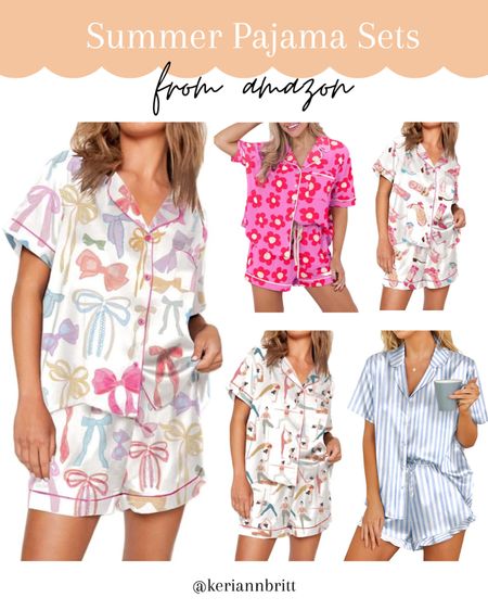 Women’s Summer Pajama Sets on Amazon 

#LTKSeasonal #LTKStyleTip #LTKFindsUnder50