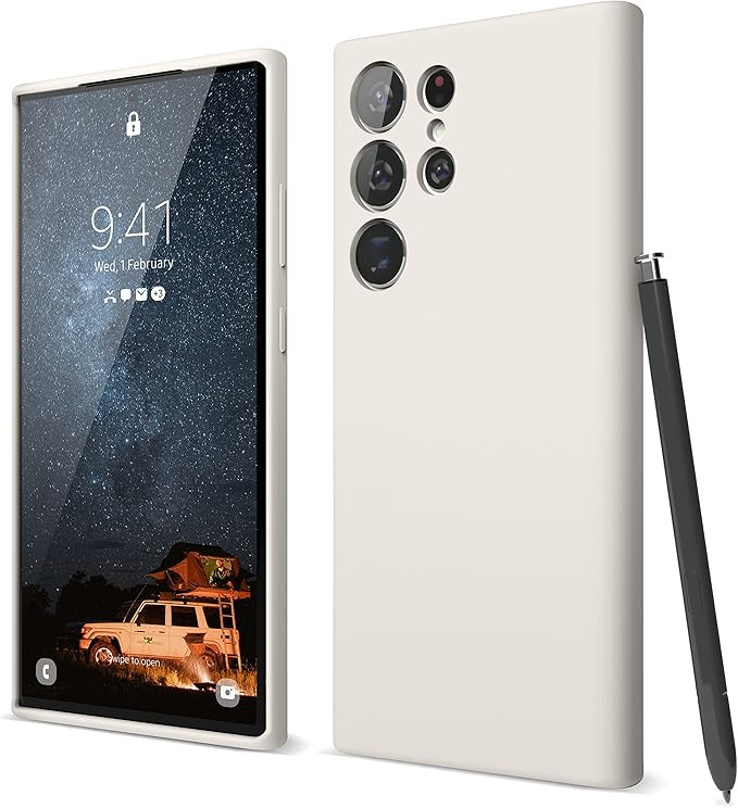 elago Compatible with Samsung Galaxy S23 Ultra Case, Liquid Silicone Case, Full Body Protective C... | Amazon (US)