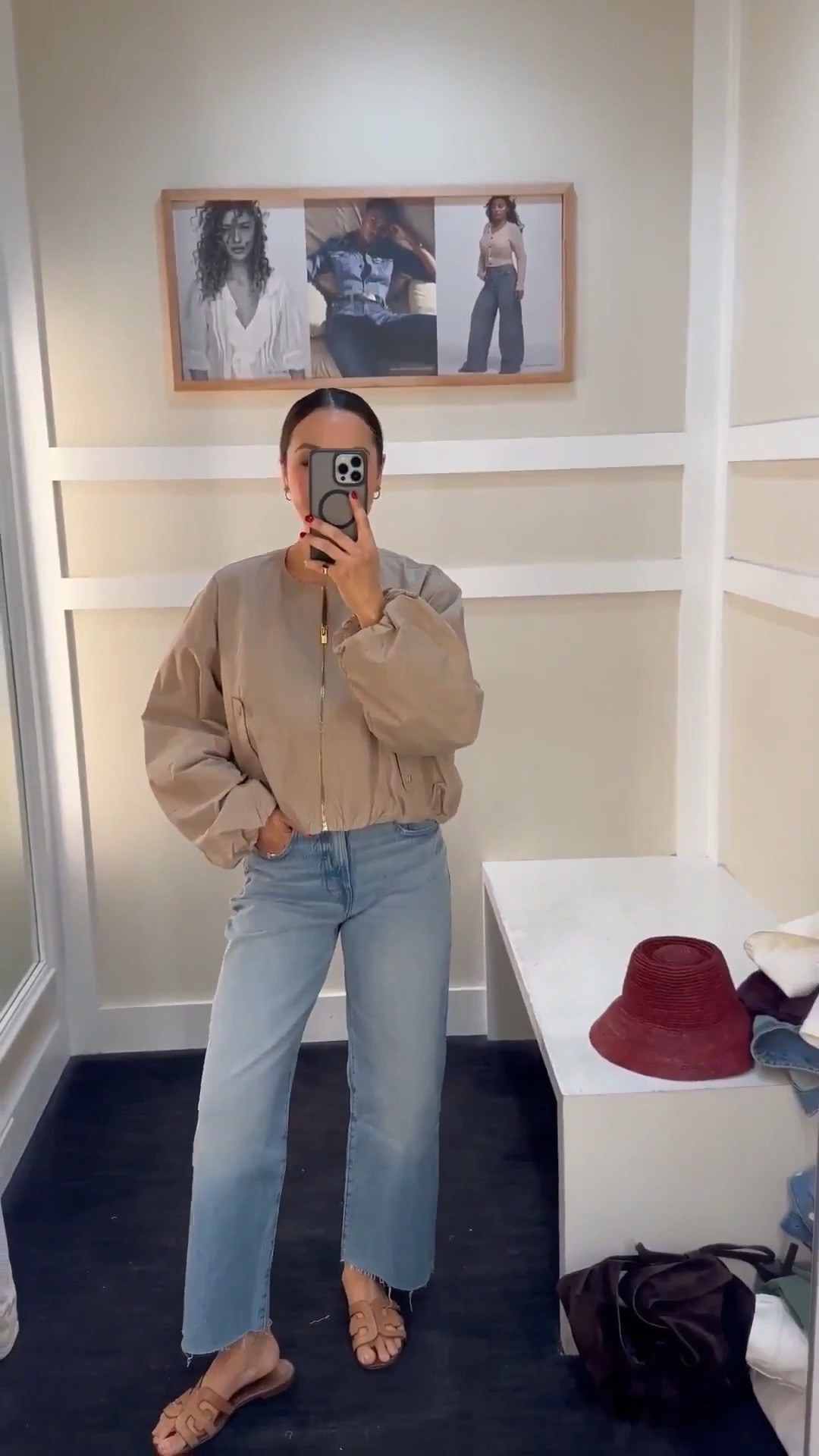 Madewell pieces on sale for 20% off! Use code LTK20, sale ends today 

Bubble hem jacket — wearing xs 
PV wide leg crop jeans — wearing the reg length

#LTKxMadewell #LTKSaleAlert
