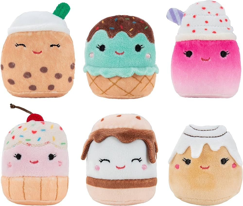 Squishville by Original Squishmallows Sweet Tooth Squad Plush - 2-Inch Bernice, Chanel, Cinnamon,... | Amazon (US)