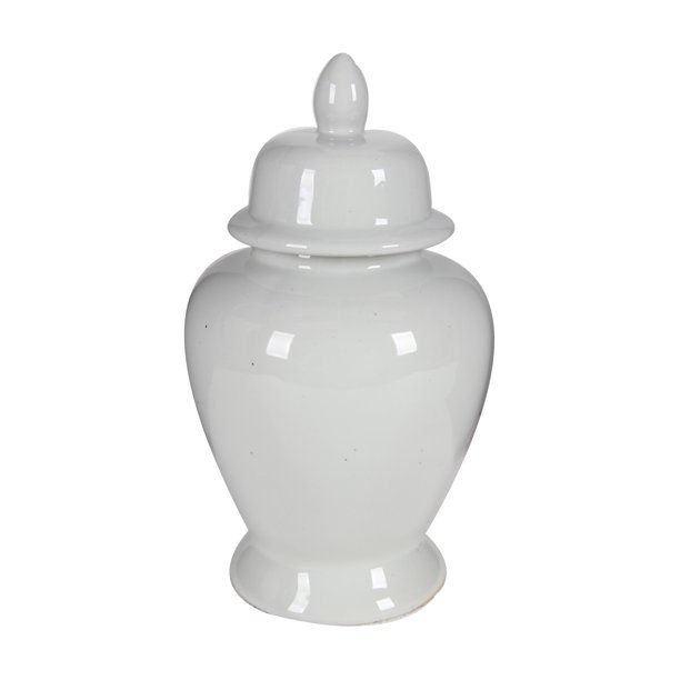 Seaford Ginger Jar - Gloss White - Medium - Walmart.com | Walmart (US)