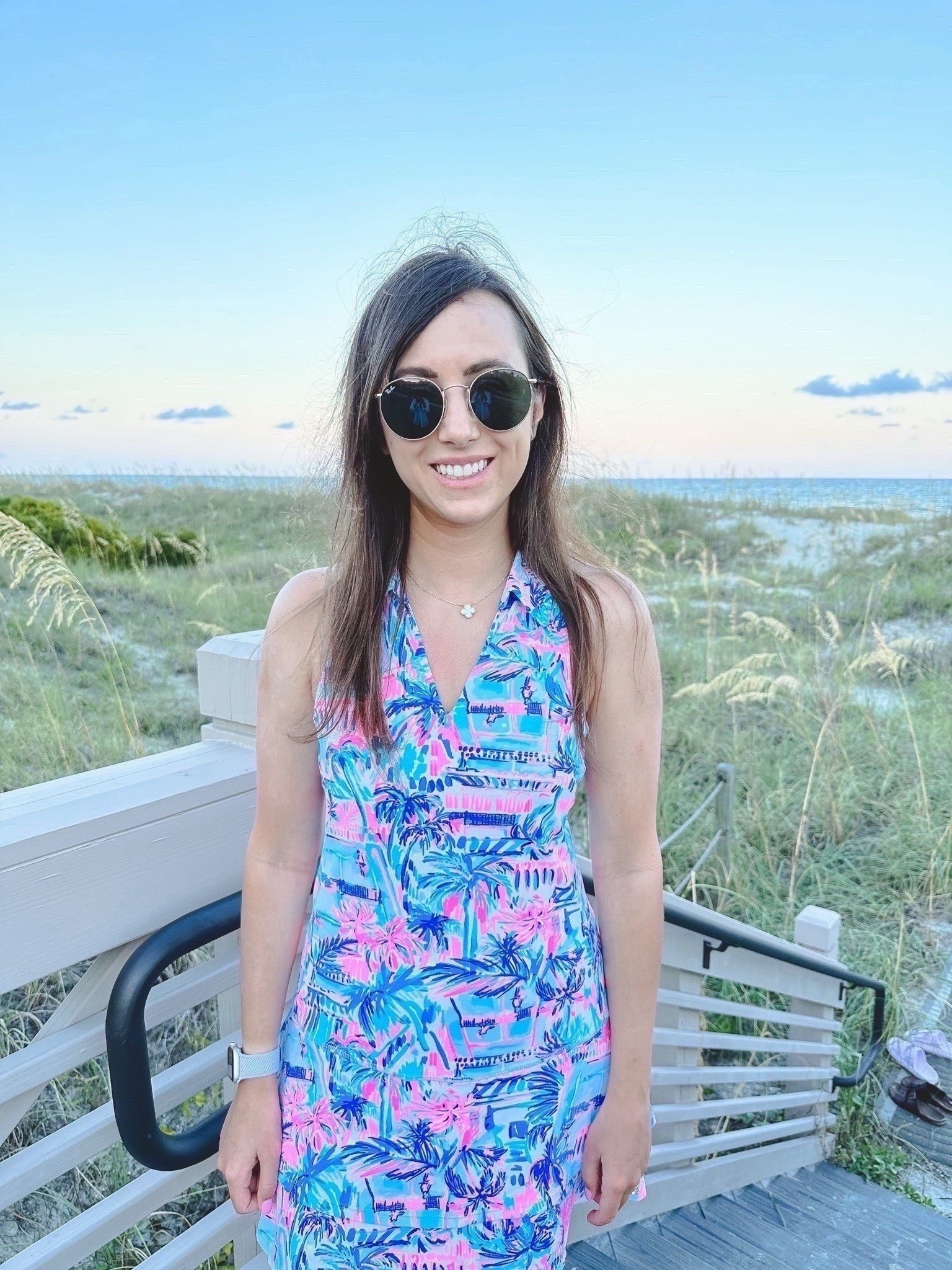 Lilly Pulitzer activewear dress (xs). Shorts are not attached which is SO nice! One of my top pieces for vacation.
 


#LTKTravel #LTKFindsUnder100 #LTKStyleTip