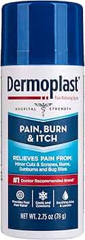 Dermoplast Pain, Burn & Itch Relief Spray for Minor Cuts, Burns and Bug Bites, 2.75 Oz (Packaging... | Amazon (US)