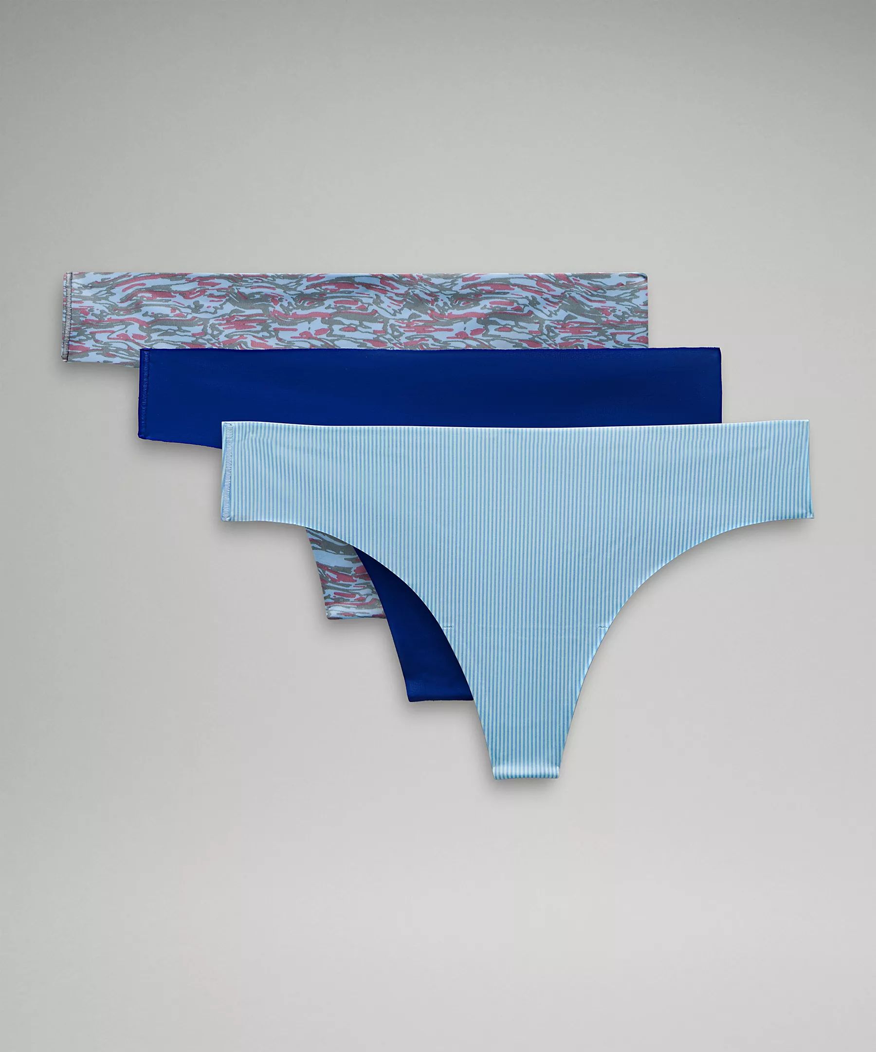 InvisiWear Mid-Rise Thong Underwear *3 Pack | Women's Underwear | lululemon | Lululemon (US)