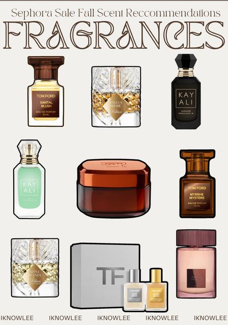 Sephora Sale fragrance recommendations perfect for the fall winter season. Top rated scents 

#LTKbeauty