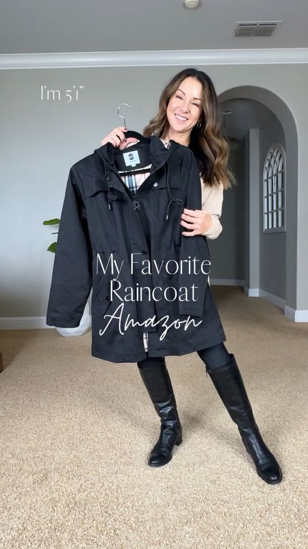 My Favorite Raincoat


Im wearing waterproof hooded rain jacket plaid liner small black, Ribbed pullover tunic small, fleece lined legging 25" XS waterproof 

Fashion  Outfit  Outfit guide  Outfit inspo  Lifestyle  Winter  Seasonal  Winter essentials  Winter outfit  Outfit for her  Rain coat  Black outfit

#LTKfindsunder100 #LTKover40 #LTKstyletip