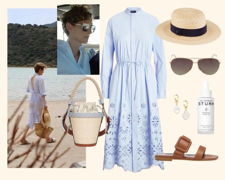 My second outfit inspired by A Bigger Splash for my trip to Palm Beach. 

#LTKtravel #LTKSeasonal