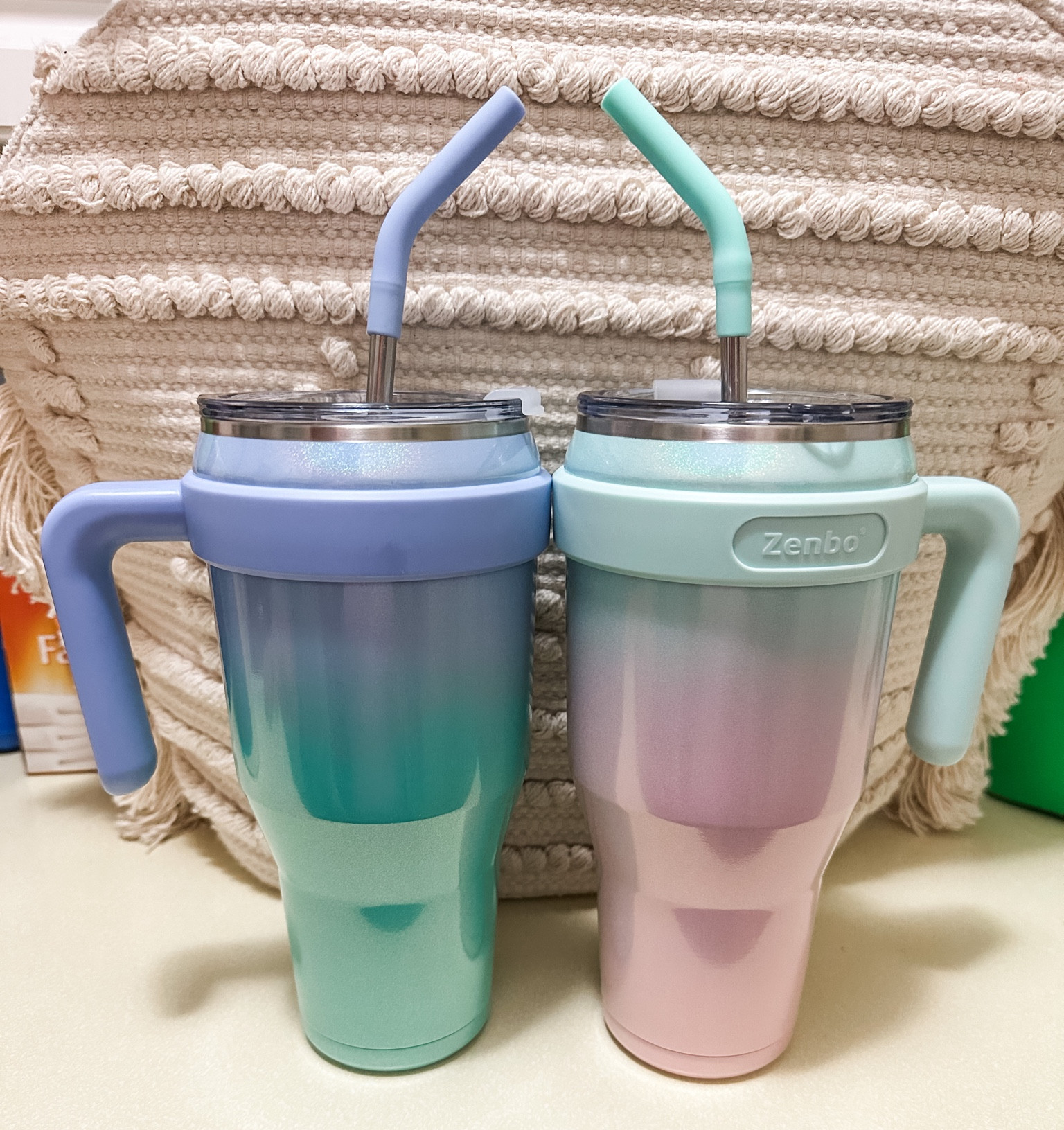 I found another more affordable option for a 40 oz tumbler - this one is half the price of the name brand and ✨sparkles✨ so it’s my new favorite! It even comes with an extra lid, two straw covers, and a straw cleaner!

#stanley #40oz #tumbler

#LTKunder50 #LTKFind #LTKhome