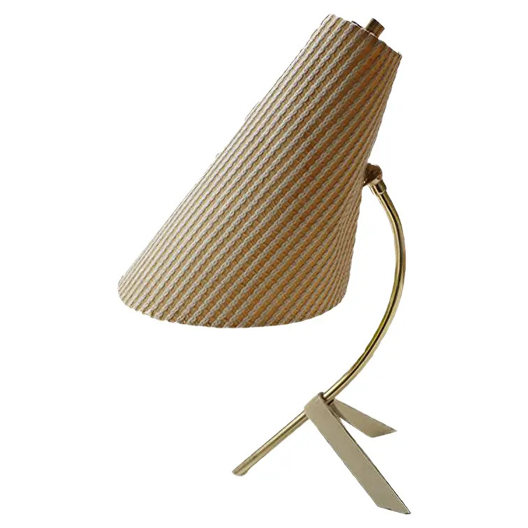 Tripod Table Lamp by Rupert Nikoll for Nikoll, 1950s | Chairish