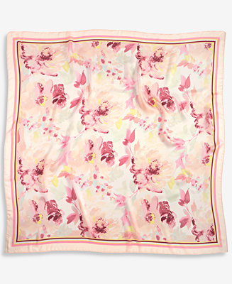 I.N.C. International Concepts Watercolor Square Scarf, Macy's Exclusive - Macy's | Macy's