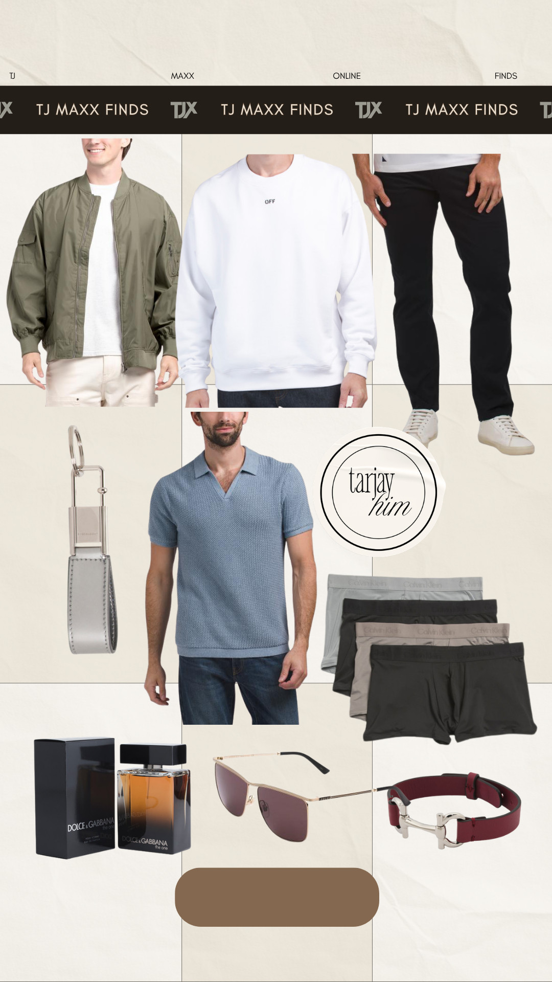 TJ Maxx online men's new arrivals are here and they are so good! The Off-White sweatshirt, cologne, polos, accessories, and wardrobe staples would make great Father's Day gift ideas or easy upgrades for his summer wardrobe.

wedding guest dress summer, summer outfits, summer dresses, country concert outfits, fathers day gift guide, date night outfits, plus size fashion, 4th of july outfit women, vacation outfits beach, work outfits, mens fashion, tjmaxx finds, tjmaxx online mens finds
 

 #LTKootd #LTKSeasonal #LTKMens