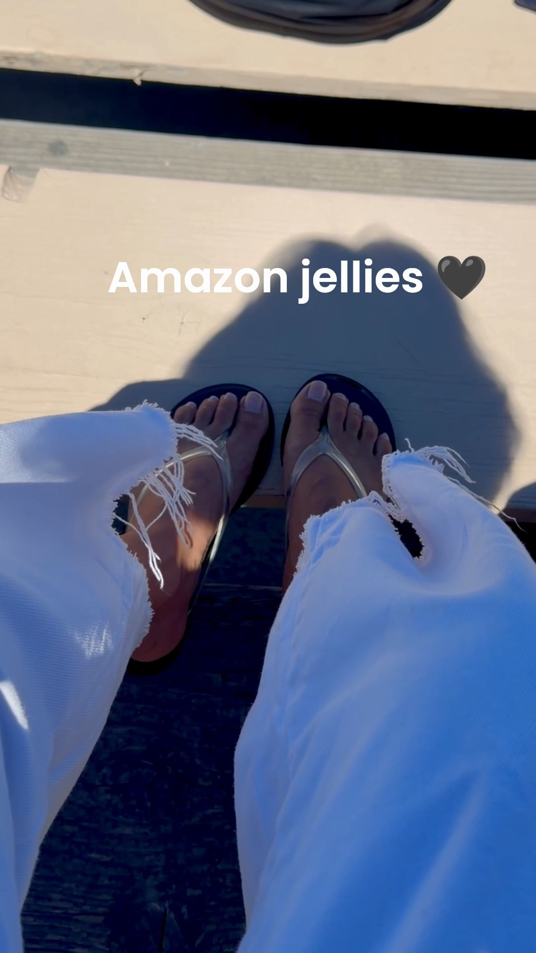 Cushionaire Splash Jelly Flip Flops