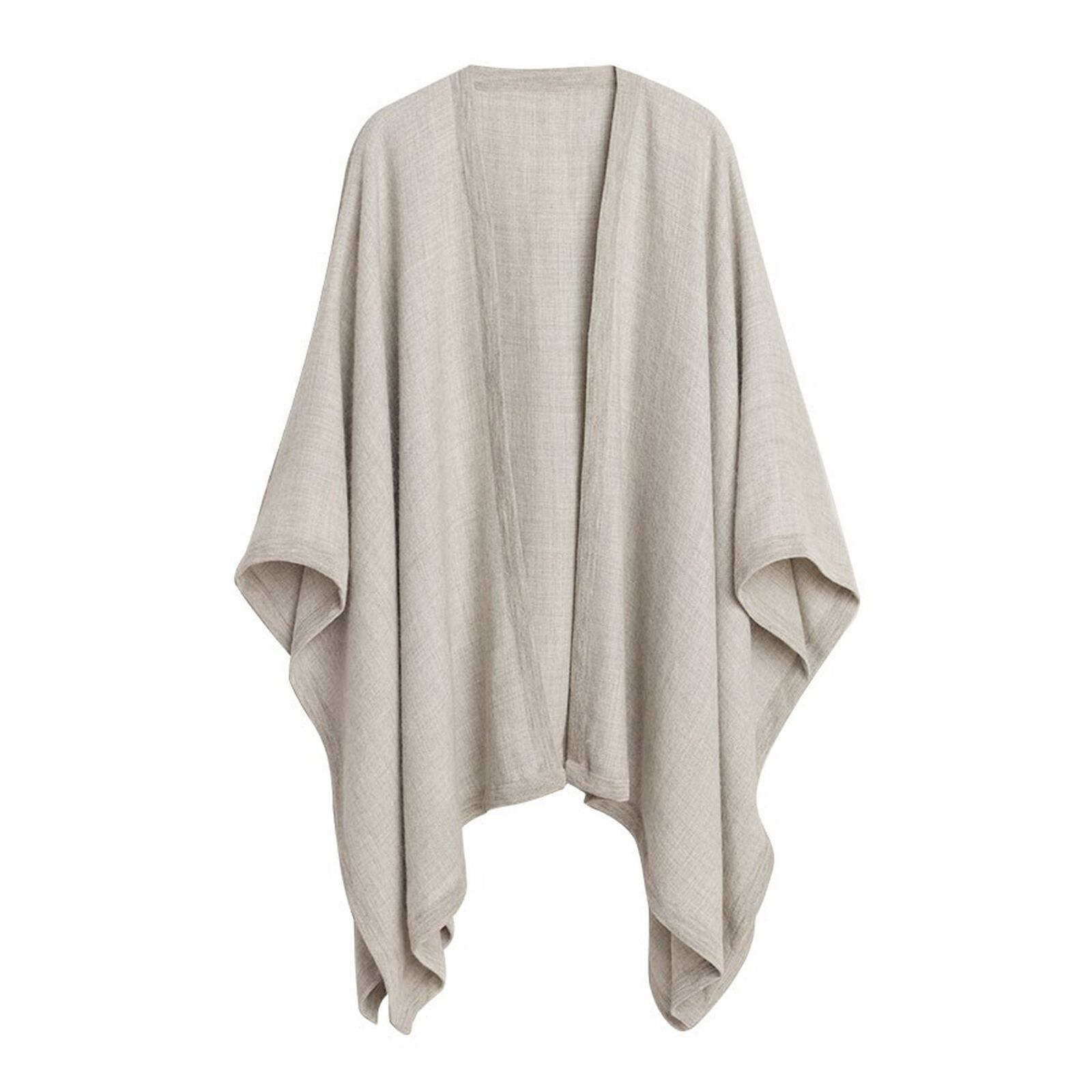 Baby Alpaca Square Edge Cape | Cuyana