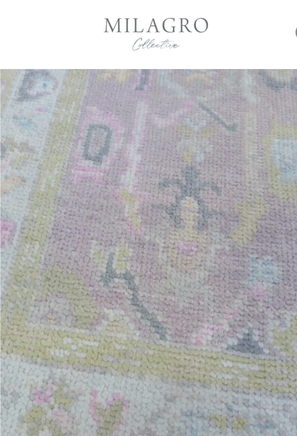 
As all of our rugs are made by hand, each may have slight inconsistencies or unique qualities. These variants are what make your rug truly one-of-a-kind.

Due to their handmade nature, colors on your rug may vary slightly in their appearance compared to how they look online but never extensively so.

Rug patterns, borders and motifs will all scale with size, so your final product may vary slightly from what is shown online.